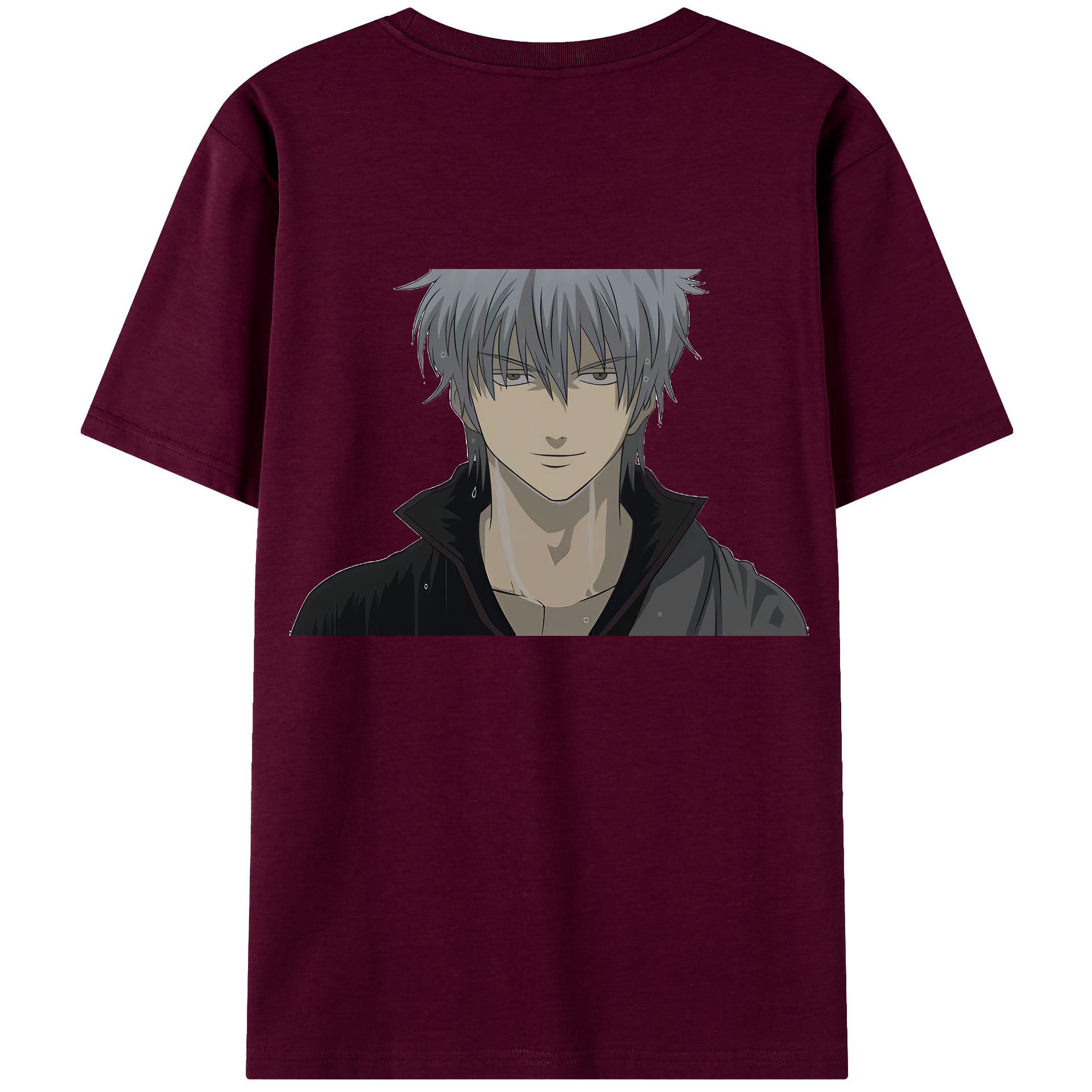 （画像用） ぎんたま 坂田銀時（さかたぎんとき） 神楽 志村新八（しむら しんぱち） GINTAMA Sakata Gintoki Kagura Shimura Shinpachi レディース半袖Tシャツ(バックプリント)